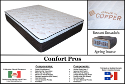 Canapés et matelas Dormatex